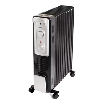 Glen HA-7015OR11 Electric 11 Fin Oil Filled Radiator Room Heater 2900 W (2 Years Warranty)