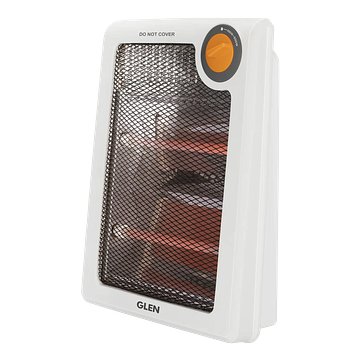 Glen HA-7012 Electric Quartz Room Heater 2 Heat Settings