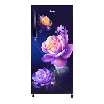 Haier 185 L 1-Star Direct Cool Single Door Refrigerator (HRD-2061SMN-N, Blue)