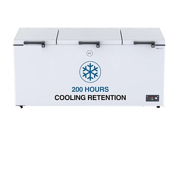 Godrej 600 L Triple Door Convertible Deep Freezer (DH EPenta 625D 41 CMFH3M Rw, White, Pentacool Technology)
