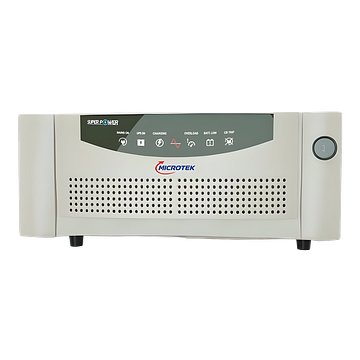 Microtek Super Power 1100 Advanced Digital 950VA/12V Inverter, Support 1 Battery With 3 Year Warranty for Home, Office & Shops
