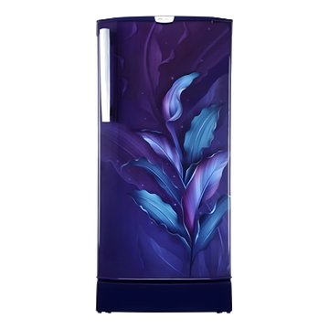 Godrej 185 L 5 Star Inverter Direct Cool Single Door Refrigerator Appliance (RD EDGEPRO 210E 53 TAI PC BL, Pacific Blue, Hygiene+ Inverter Technology, 2024 Model)