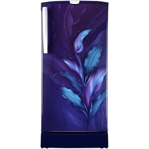 Godrej 185 L 5 Star Inverter Direct Cool Single Door Refrigerator Appliance (RD EDGEPRO 210E 53 TAI PC BL, Pacific Blue, Hygiene+ Inverter Technology, 2024 Model)