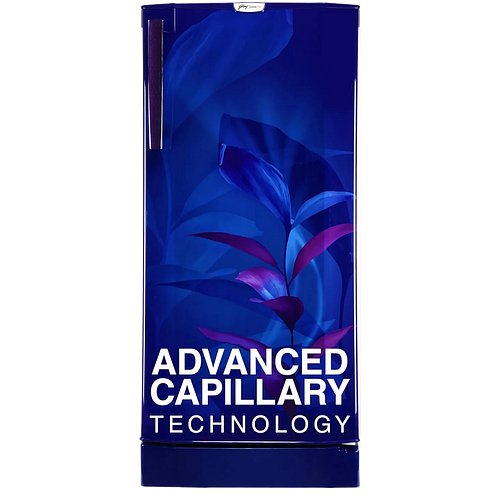 Godrej 205 L 3 Star Direct Cool Advanced Capillary Technology Single Door Refrigerator (RD EDGEPRO 207C TAF MN BL, Marine Blue)