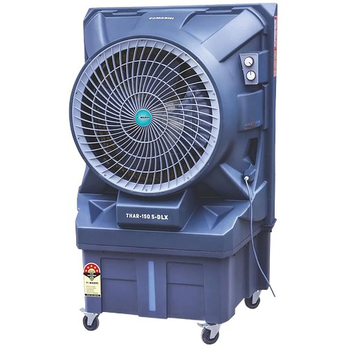 Tomashi Thar 150 S DLX 22 Air Cooler|150L Water Tank|38mm Heat Sink Motor|22 inch Air Circle|400w Power|Honeycomb Pad|Shockproof Rustproof PPS Body