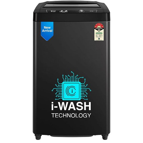 Godrej 6 Kg 5 Star I-Wash Technology Providing 1-Touch Wash Fully-Automatic Top Load Washing Machine Appliance (WTEON 600 5.0 A GPGR, Graphite Grey)