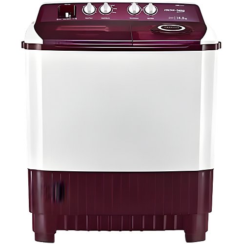 Voltas Beko by A Tata Product 14 kg Semi Automatic Top Load Washing Machine Grey (WTT140ABRT)