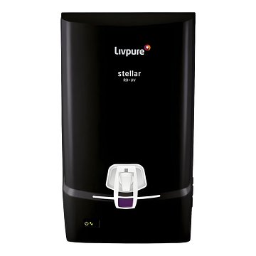 Livpure Stellar 7 L RO + UV Water Purifier (Black)