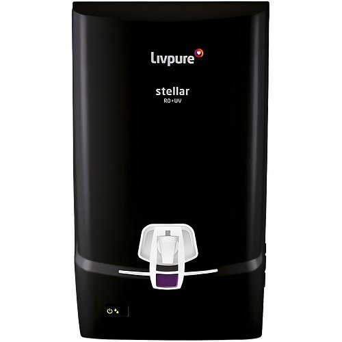 Livpure Stellar 7 L RO + UV Water Purifier (Black)