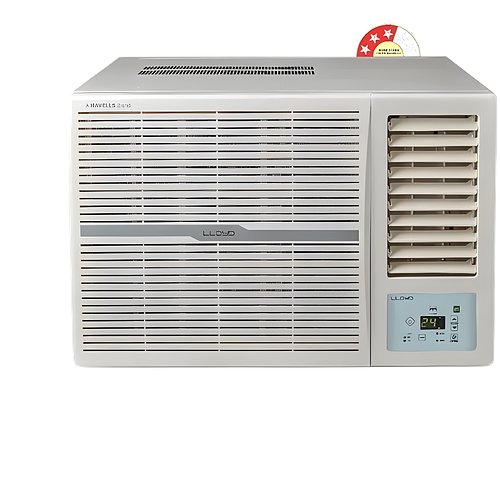 Lloyd 1.5 Ton (3 Star) Fixed Speed Window AC with 100 % Copper | Remote Control Operation | Clean Air Filter | LED Display (GLW18C3YWSEW)