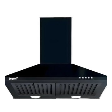 Livpure Liv Virgo-60-BF Chimney 1000 m3/h (Black)