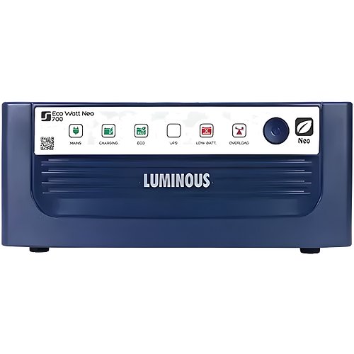 Luminous Eco Watt Neo 700 Square Wave 600VA/12V Inverter for Home, Office and Shops
