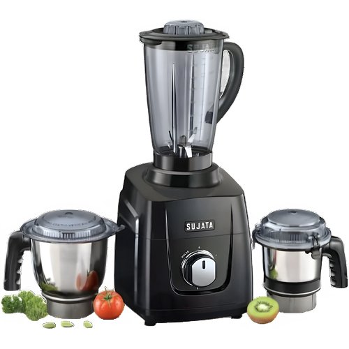 Sujata MG01 500W Mixer Grinder – Black Edition