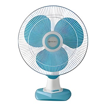 Bajaj Airstream 60 W 400mm Table Fan For Home Blue