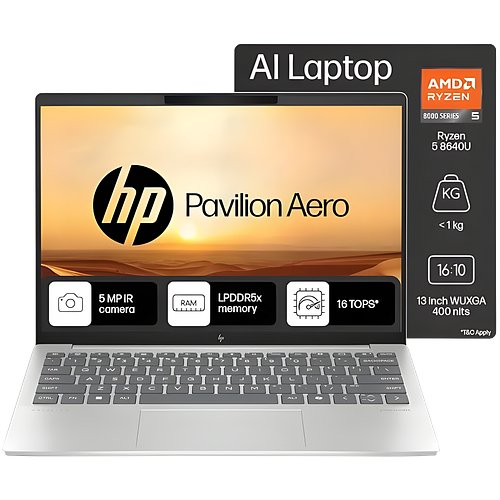 HP Pavilion Aero 33.8 cm (13) Laptop 13-bg0017AU