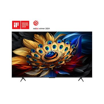 TCL 139 cm (55 inches) 4K Ultra HD Smart QLED Google TV 55C655 (Black)