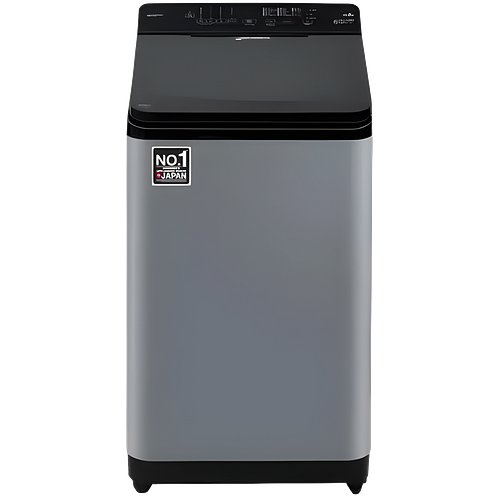 Panasonic 8 kg Fully Automatic Front Loading Washing Machine, NA-F80V11CRB, Charcoal Inox Grey