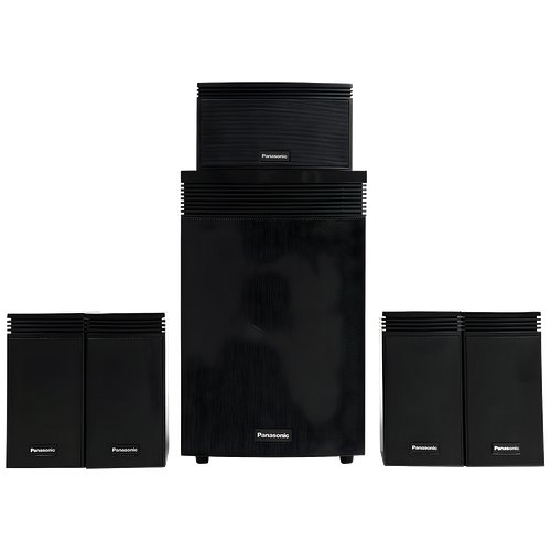 Panasonic SC-HT550GW-K 150 W Bluetooth Home Theatre (Black, 5.1 Channel)