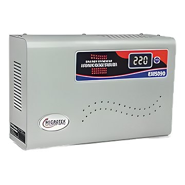 Microtek EM5090 For AC Upto 2 Ton Voltage Stabilizer (Grey)