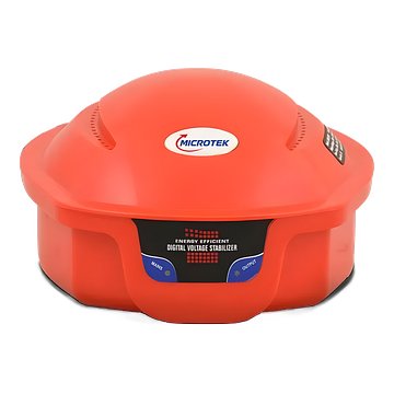 Microtek EMR 2090 Automatic Voltage Stabilizer Refrigerator Voltage Stabilizer (Red)