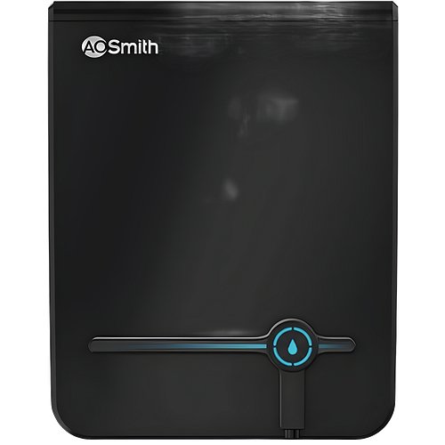 AO Smith Intelli Plus Water Purifier UV+UF with Advanced Digital Display, 5 Litres, 5 Purification Technologies, Touch Dispensing (Black)