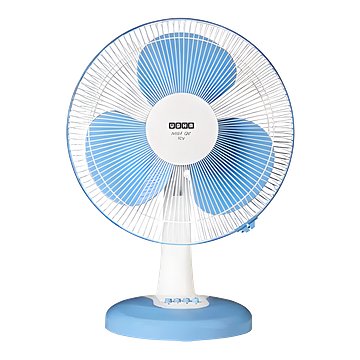 Usha Mist Air Icy 400 mm 3 Blade Table Fan (Ultra High Speed | Blue)