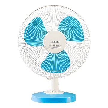 Usha Mist Air Duos Table Fan (Blue)