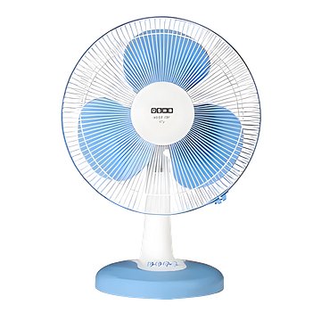 Usha Mist Air Flo 400mm Table Fan (Light Blue)