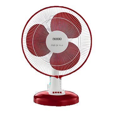 Usha Mist Air Flo 400mm Table Fan (Maroon)