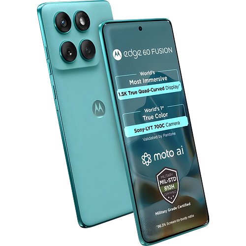 Motorola Edge 60 Fusion 5G (Pantone Amazonite, 256 GB) (12 GB RAM)