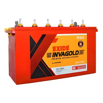 Exide Inva Gold Tubular Battery for Home and Office (IGST1500)