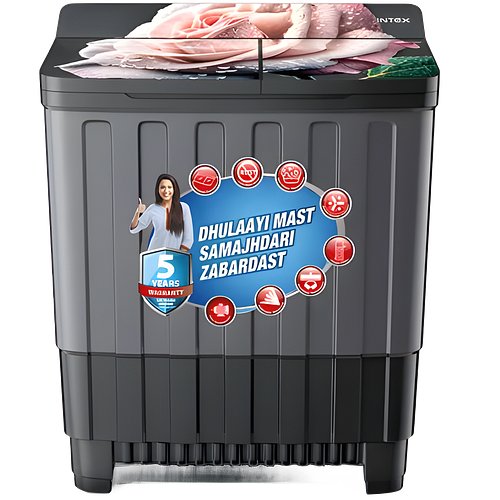 Intex 8.5 Kg Semi-Automatic Washing Machine - SA85BGFG
