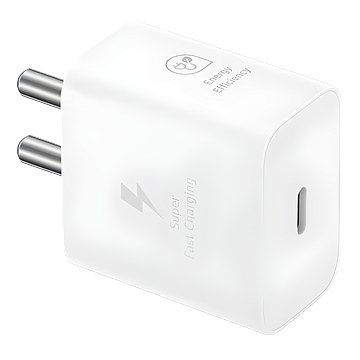 Samsung Original 25W Type-C Travel Adaptor Without Cable, White