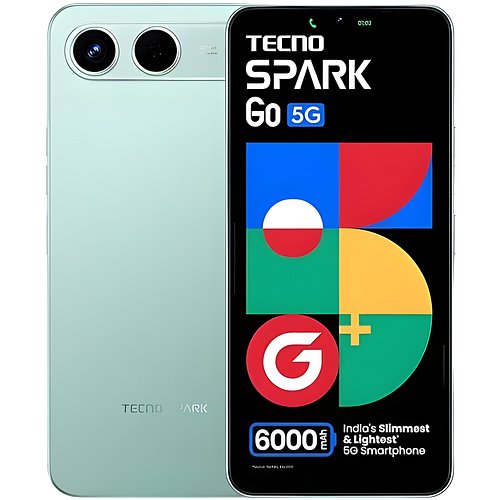 Tecno Spark Go 5G (Turquoise Green, 128 GB) (4 GB RAM)