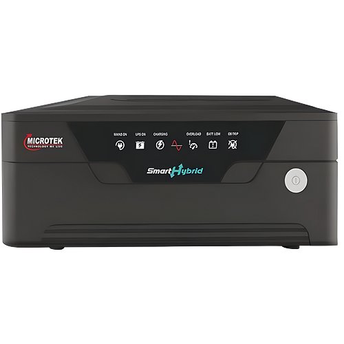 Microtek Smart Hybrid 1875 Digital & Sinewave 1650VA/1320W Inverter, Support 2 Battery with 2 Year Warranty for Home, Office & Shops