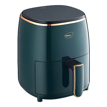 Pigeon Healthifry Digital Air Fryer, 360° High Speed Air Circulation Technology 1200 W with Non-Stick 4.2 L Basket - Green