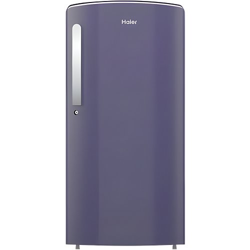Haier 185 Litres 2 Star Single Door Direct Cool Refrigerator with Diamond Edge Freezing Technology, Stabilizer Free Operation (HRD2062BRBN)