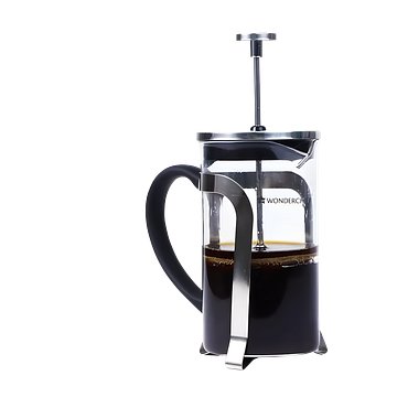 Wonderchef Regalia French Press Coffee Maker | Brews in just 3 minutes | 600ml | With heat-resistant German Borosilicate Glass Carafe | 1 Year Warranty
