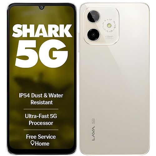 LAVA Shark (Titanium Gold, 64 GB) (4 GB RAM)