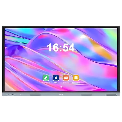 AKAI 218cm (86) 4K UHD Interactive Flat Panel Display, Android 12.0 (Upgradable to 14.0) | Built-in Speakers | Screen Display for Teaching, School, College, Institute, Home & Office