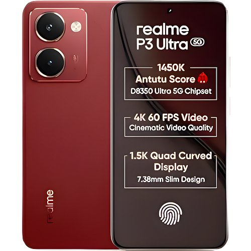 Realme P3 Ultra 5G (Orion Red, 256 GB) (12 GB RAM)