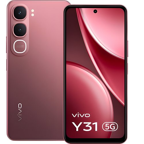 Vivo Y31 5G (Rose Red, 128 GB) (4 GB RAM)
