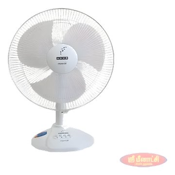 Usha Maxx Air Ultra Table Fan (White)