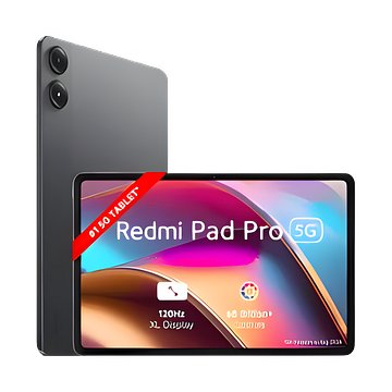 Redmi Pad Pro 5G 8 GB RAM 128 GB ROM 12.1 inch with Wi-Fi+5G Tablet (Graphite Grey)