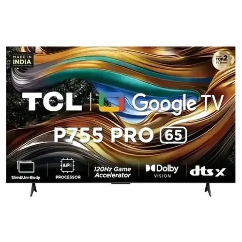 TCL P755 127 cm (50 inch) QLED 4K Ultra HD Smart Google TV with Dolby Vision and Dolby Atmos