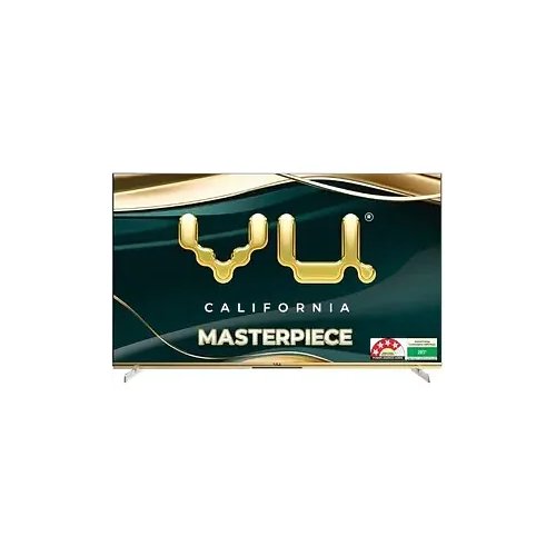 Vu 164cm (65 inches) Masterpiece Frame Series 4K QLED TV 65MASTERPIECE (Armani Gold)