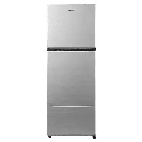 Kelvinator 255 Litre 2 Star Double Door Convertible Refrigerator, Hairline Silver, KRF-G260RBPHSZ