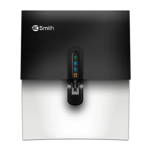 AO Smith X6 Plus 5L RO + SCMT Water Purifier (Black & White)