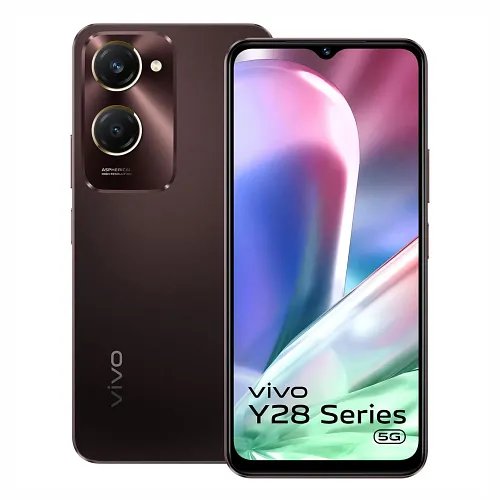 Vivo Y28e 5G (Vintage Red, 4GB RAM, 64GB Storage)