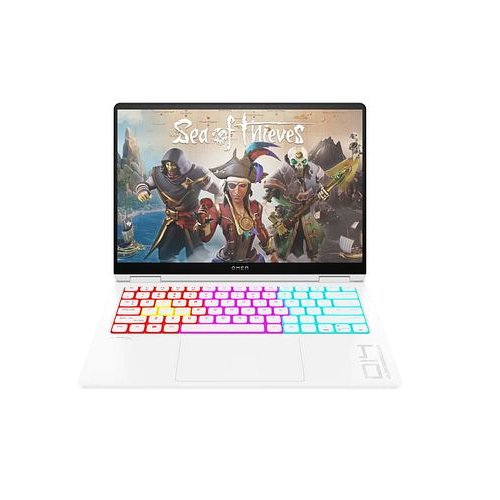 HP Omen Transcend 14-fb0089TX Intel Core Ultra 7 Gaming Laptop (16GB, 1TB SSD, Windows 11 Home, 8GB Graphics, 14 inch 120 Hz OLED Display, NVIDIA GeForce RTX 4060, MS Office 365, Ceramic White Aluminum, 1.63 KG)
